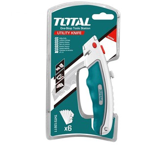 Total dao rọc giấy đa năng 61mm kèm 5 lưỡi tht512611