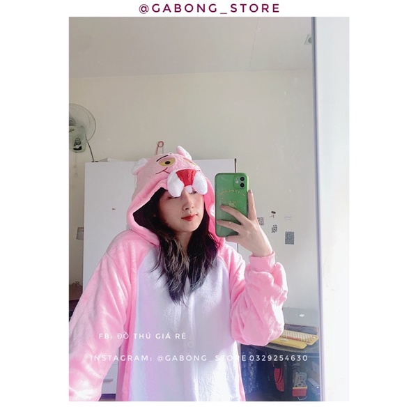 🎀 ẢNH THẬT 🎀 set bộ đồ thú Báo hồng cute | chất lông mềm mịn không xù | BigBuy360 - bigbuy360.vn