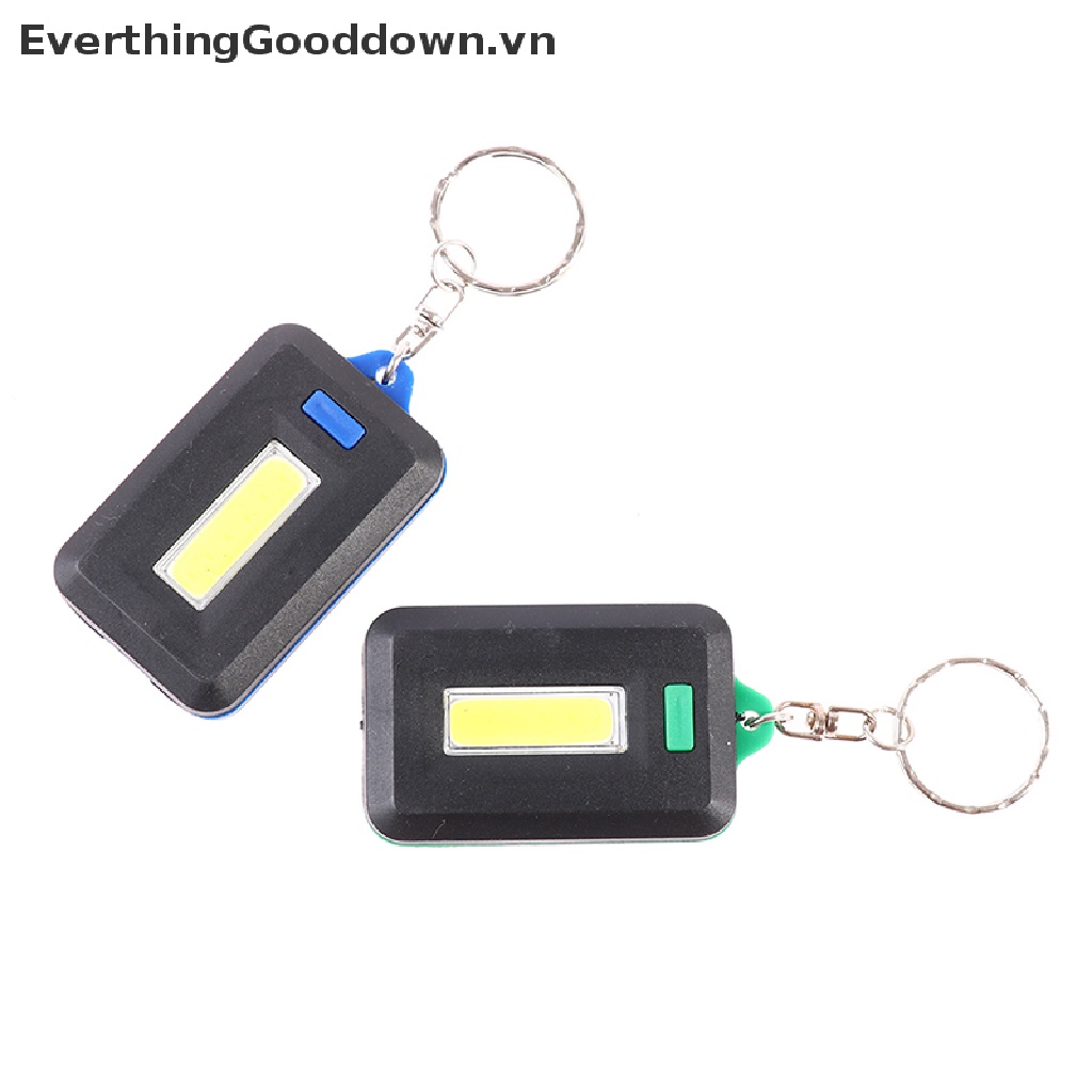 Everthinggood Đèn Pin LED COB 3 Chế Độ Kèm Móc Khóa Bỏ Túi Tiện Lợi