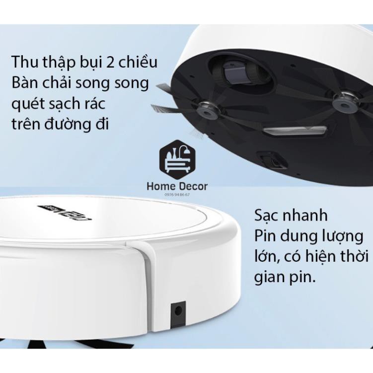 Robot hút bụi chính hãng CLEAN ROBOT thông minh tự động 3 chế độ, Pin trâu, thời gian hoạt động rộng! | BigBuy360 - bigbuy360.vn