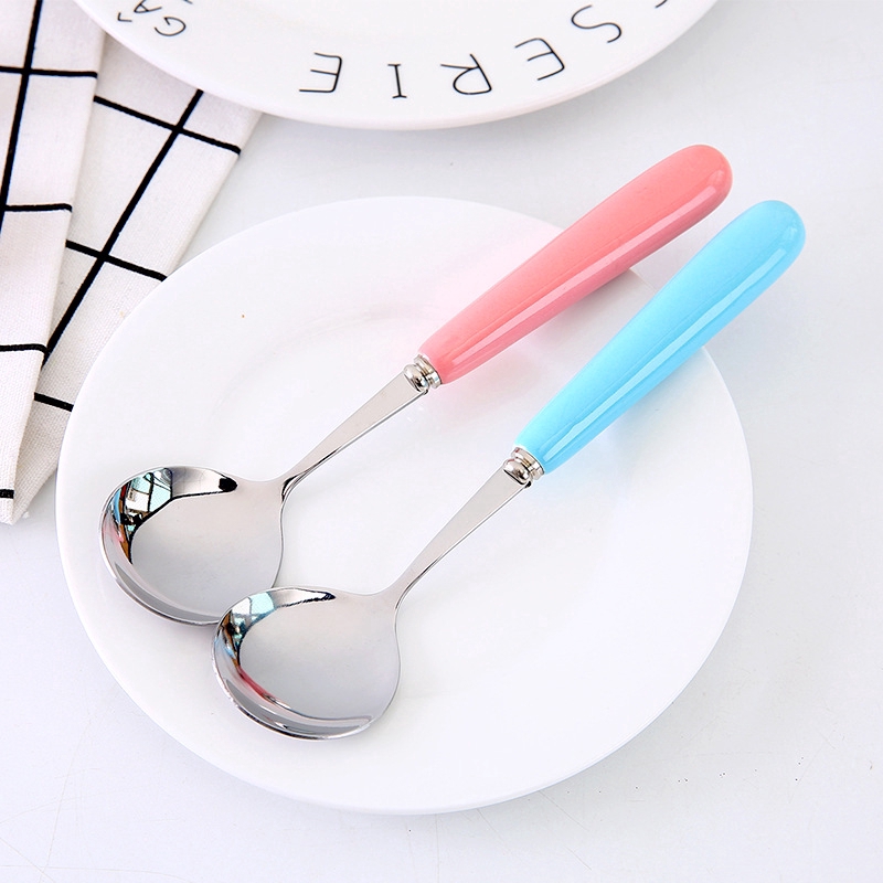 Nĩa thép không gỉ dễ thương phong cách Hàn Quốc