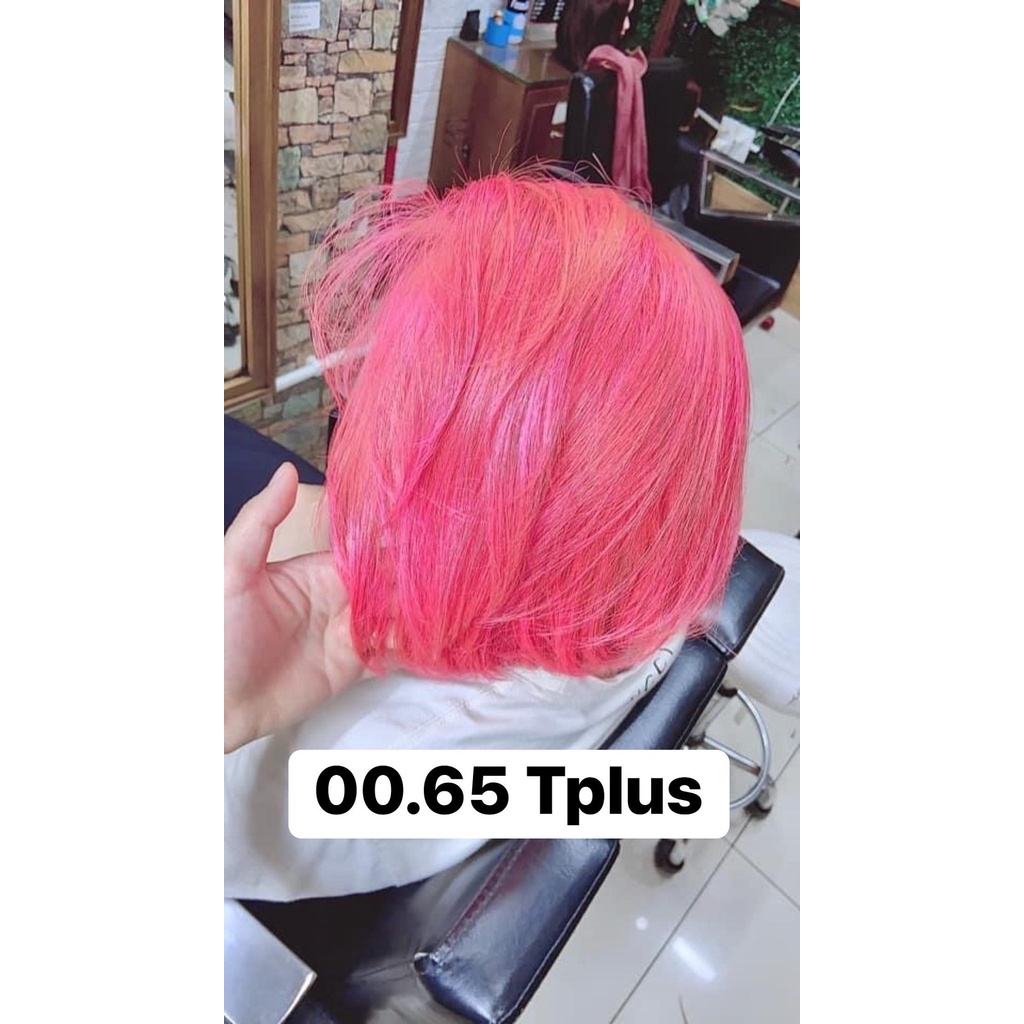 Thuốc Nhuộm Tóc Màu Hồng TPLUS 0/65 Pink Hair Dye Cream