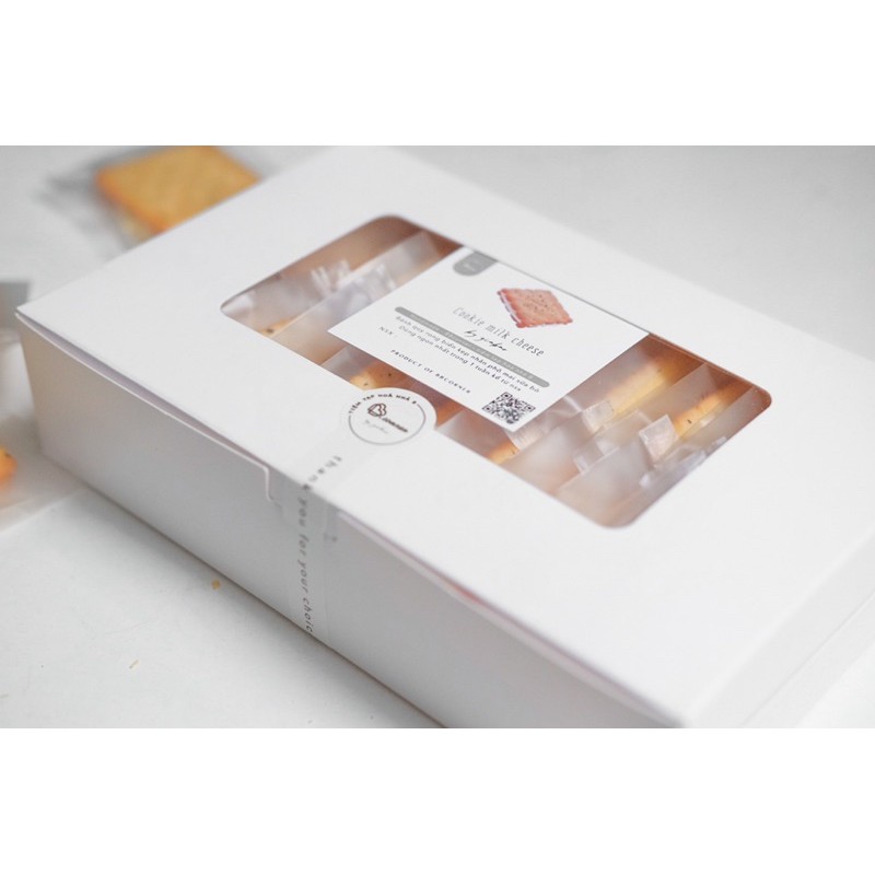 Bánh quy tảo biển nhân milk cheese hộp 20 bánh | BigBuy360 - bigbuy360.vn