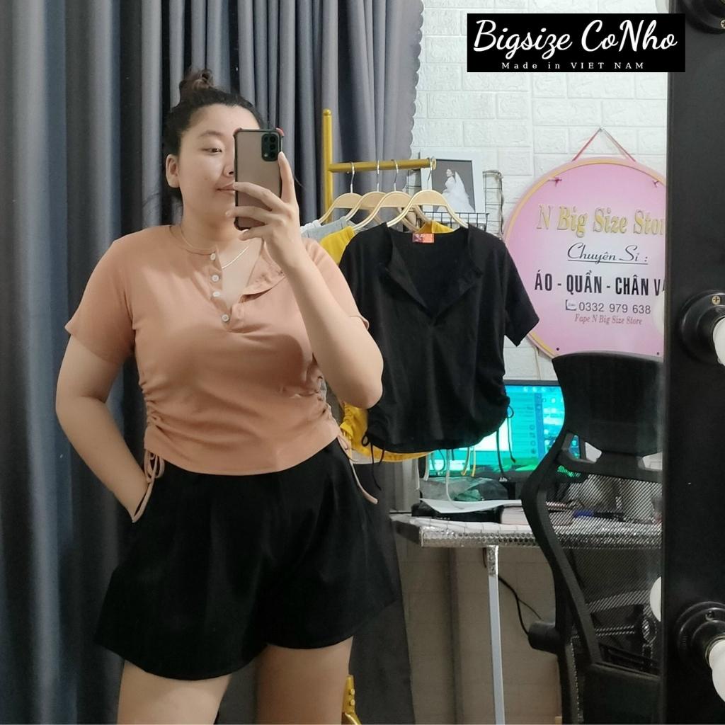 Quần short bigsize nữ form rộng 58-95kg QDM | BigBuy360 - bigbuy360.vn