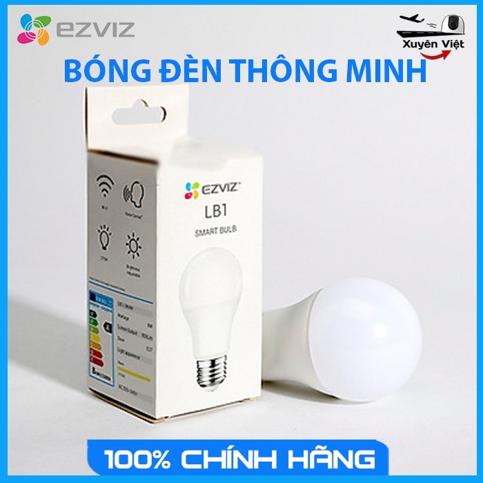 Bóng đèn thông minh trắng CS-HAL-LB1-LWAW-Camera Xuyên Việt