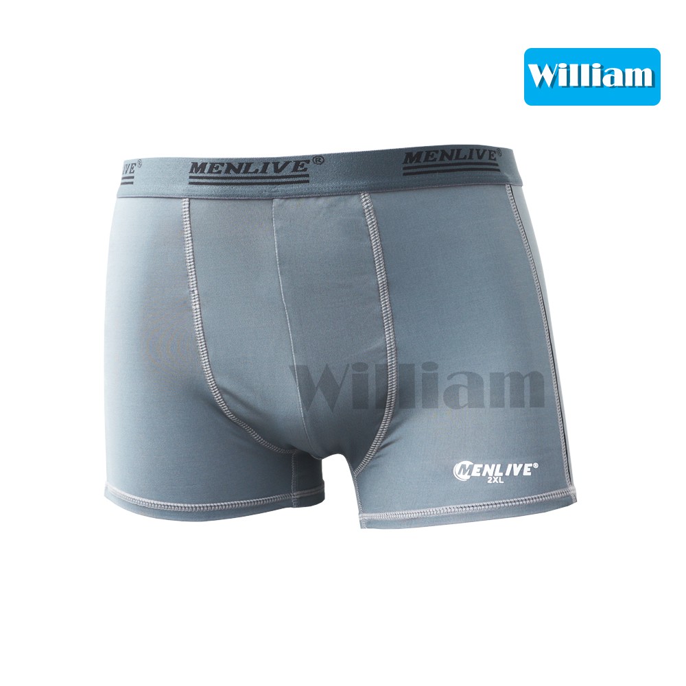 [FREESHIP_50K] Quần lót boxer nam, sịp đùi Menlive thun lạnh chất mát William - WS74