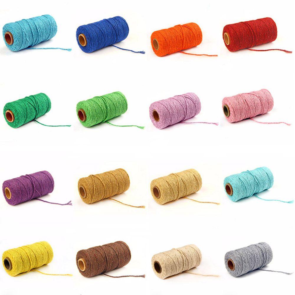Cuộn Dây Cotton 100M Dùng Làm Đồ Thủ Công DIY
