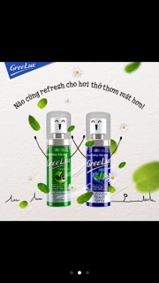 Xịt thơm miệng từ thảo dược GReelux 12ml