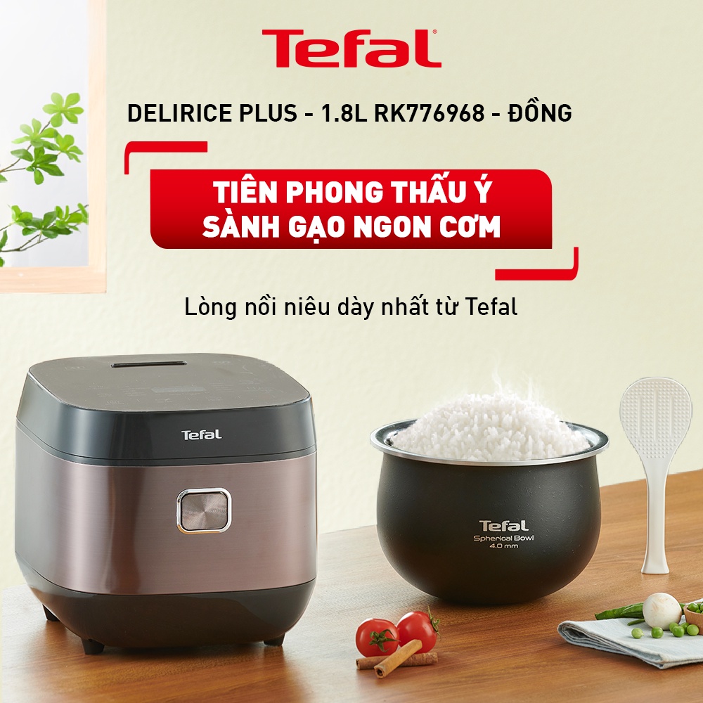 Nồi cơm điện tử Tefal 1.8L RK776968