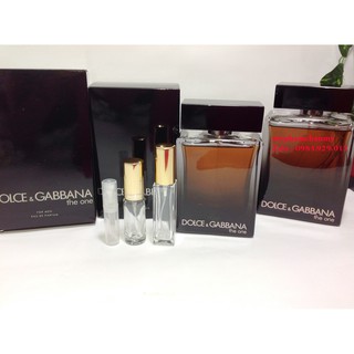 Nước hoa d&g dolce & gabbana the one 2,5,10ml