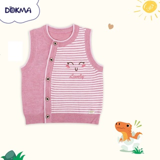 DA981 Áo len gile cài lệch Dokma (3-9M)