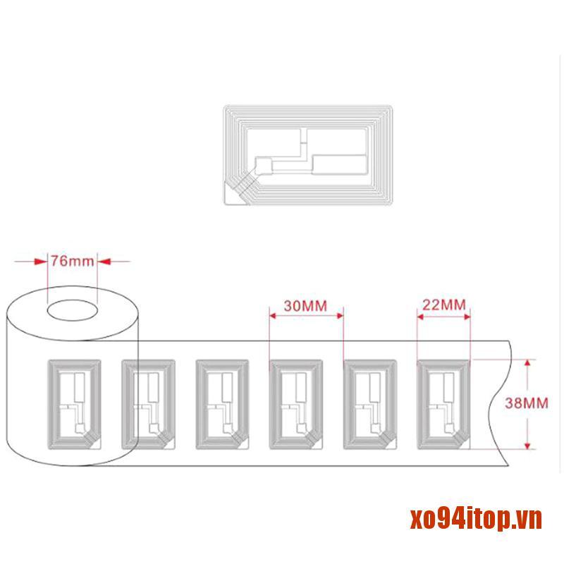 Bộ 10 Chip Điện Tử Ntag213 Nfc Iso 14443a 13.56mhz Rfid