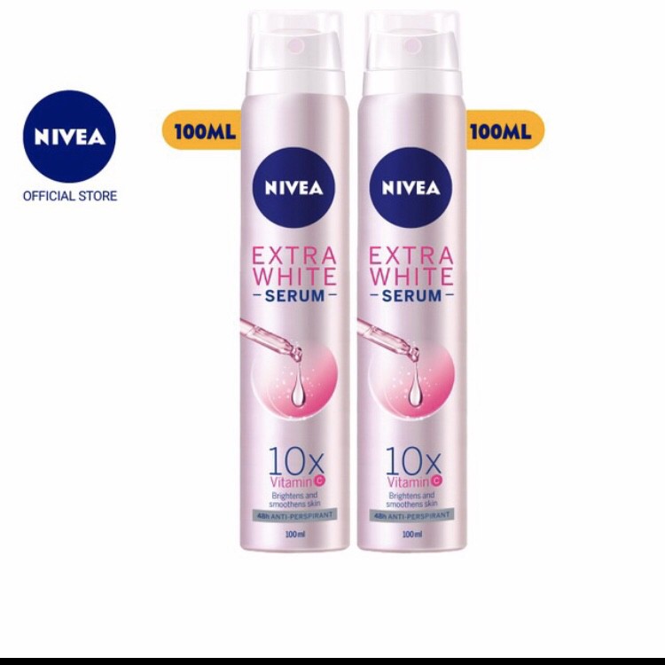 xịt khử mùi  trắng da  Nivea nữ 150ml đủ mùi hàng công ty  làm trắng khử mùi giữ hương lâu  không vàng áo