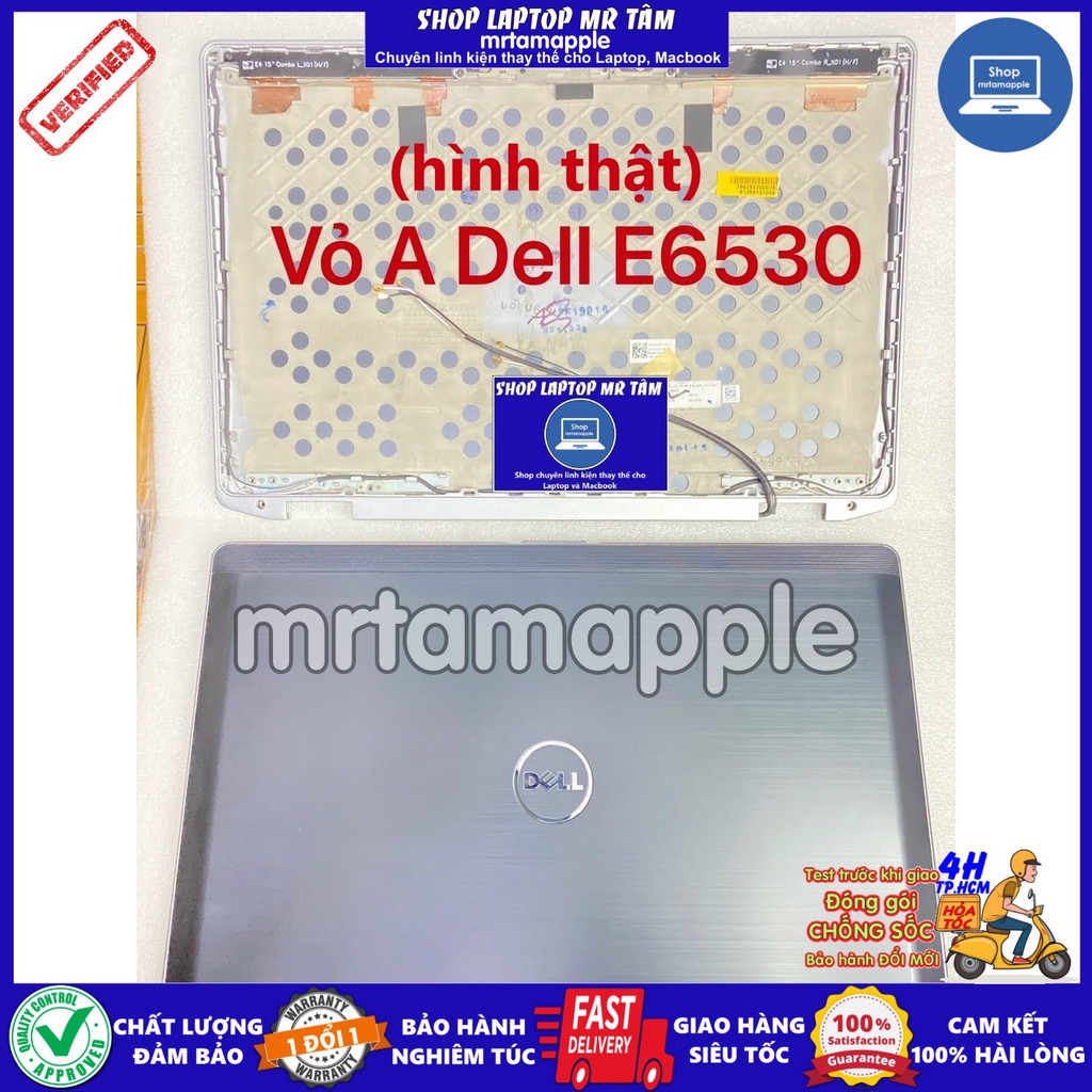 (COVER) VỎ A CAPO (LƯNG MÀN HÌNH) LAPTOP DELL E6530 dùng cho Latitude E6530