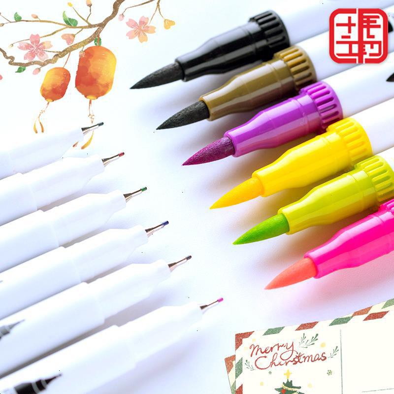 Bút màu 2 đầu viết và vẽ tiện dụng DOUBLE HEAD