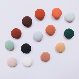 Nút bọc vải phụ kiện may mặc (gói 10 cúc)