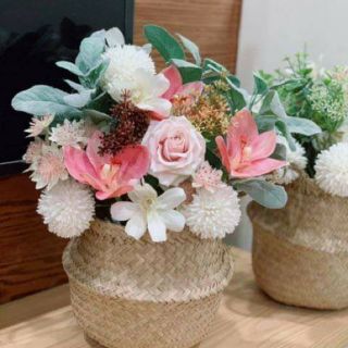Giỏ hoa trang trí, giỏ cói đựng đồ