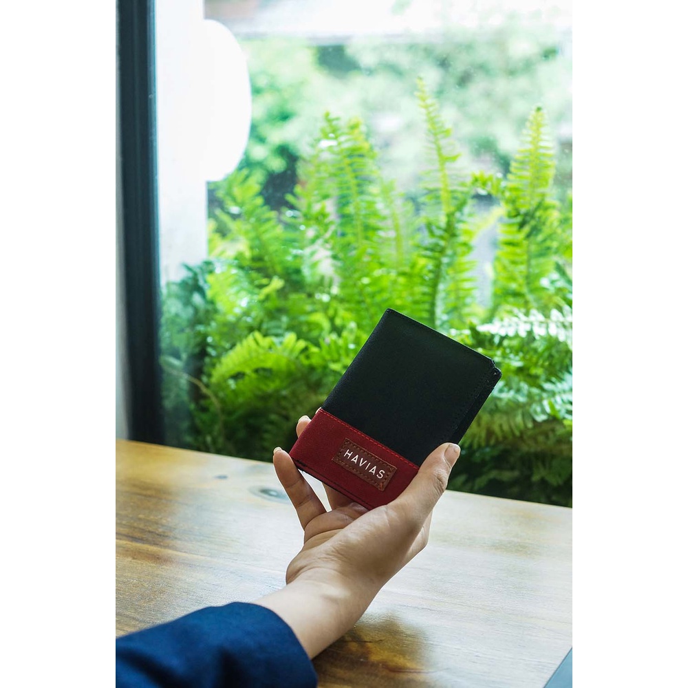 Ví Vải Modern Fabric Vertical Wallet HAVIAS