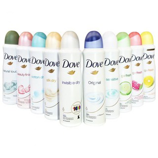 Xịt khử mùi dove 48h 150ml