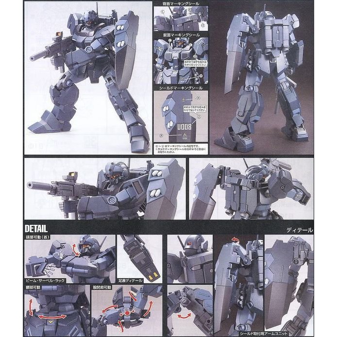 Mô Hình Lắp Ráp HG UC RGM-96X Jesta