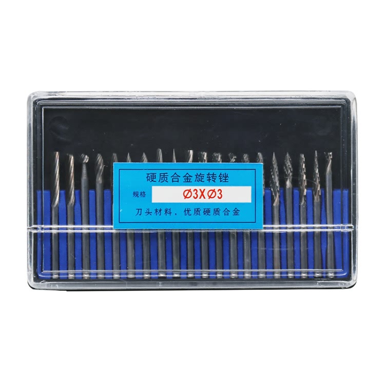 Mũi Mài Hợp Kim Vonfram - Bộ 20 Mũi Khắc Gỗ - Mũi Mài Gỗ, Đá, Sắt, Thép