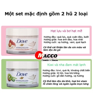 kem tẩy da chết dove