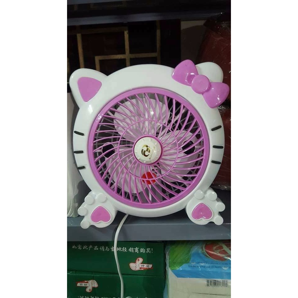 Quạt mini kitty, doremon
