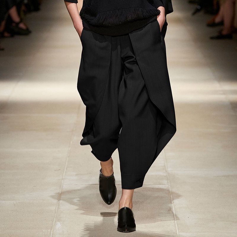 Quần ống rộng Zanzea thời trang cá tính cho nữ