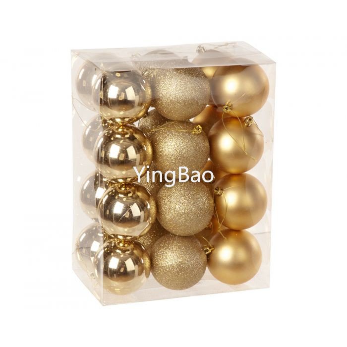 24 Trái Châu Trang Trí Giáng Sinh Năm Mới 2023 Kích Thước 3Cm