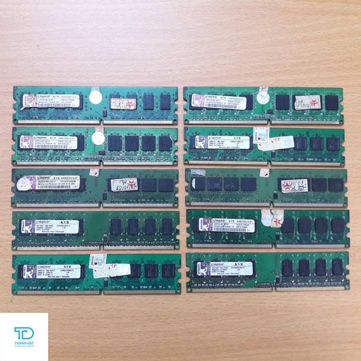 Ram máy tính 1GB DDR2 bus 800/667 - Ram 1gb DDR2 PC / Desktop