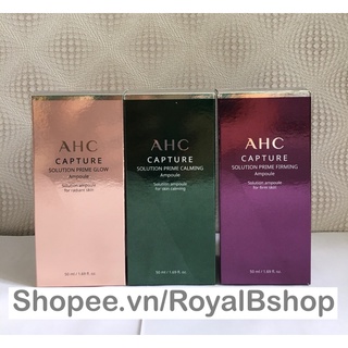 Tinh chất dưỡng ẩm, trắng da, chống lão hoá ahc capture ampoule 50ml
