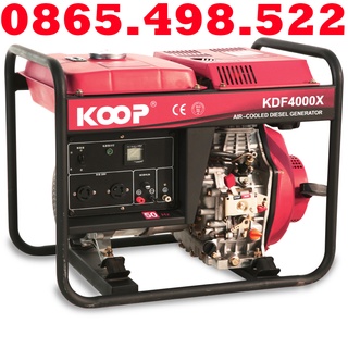 Máy phát điện chạy dầu 3kw koop kdf4000x
