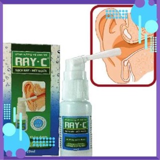 Ray-C nước xịt vệ sinh tai - Nhà thuốc Nhật Thành