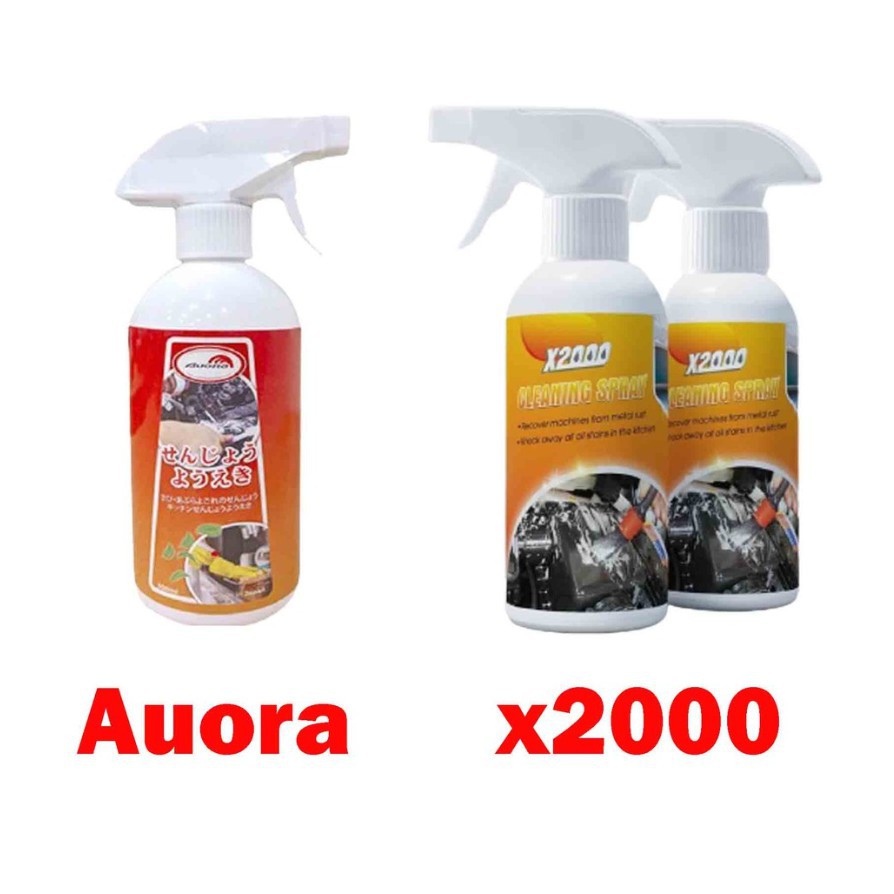 Dung dịch tẩy rửa Auora - X2000 dung dịch tẩy rửa đa năng nhà bếp công nghệ Nhật Bản đánh bay vết bẩn