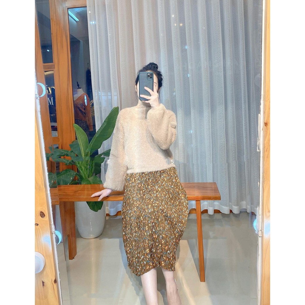 ÁO LEN LÔNG THỎ NỮ TAY BỒNG CÁNH TIÊN HÀNG QC SANG XỊN MỊN SIÊU ĐẸP SIÊU ĐIỆU ĐÀ - ÁO LEN NỮ | BigBuy360 - bigbuy360.vn