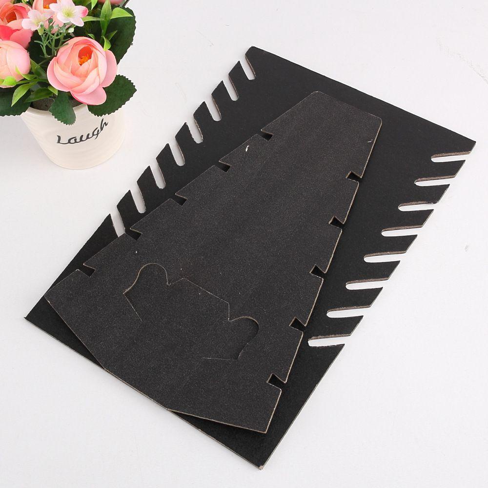 ANEMONE Giá Đỡ Trưng Bày Trang Sức 8 Ngăn Bằng Nhung Màu Trơn Phong Cách Vintage