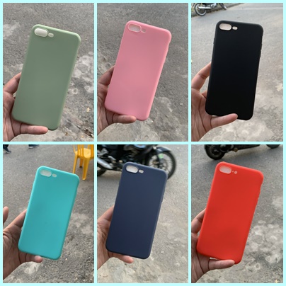 Ốp lưng dẻo Iphone 7 plus / Iphone 8 plus nhiều màu
