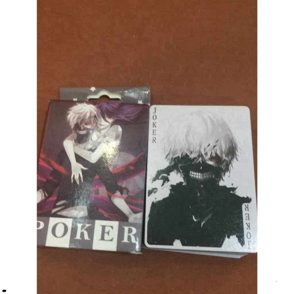 Thẻ bài 54 lá GHOST SOUL.Thẻ bài ma sói yugi tarot one piece luffy zoro sakura mèo nổ ma sói clow
