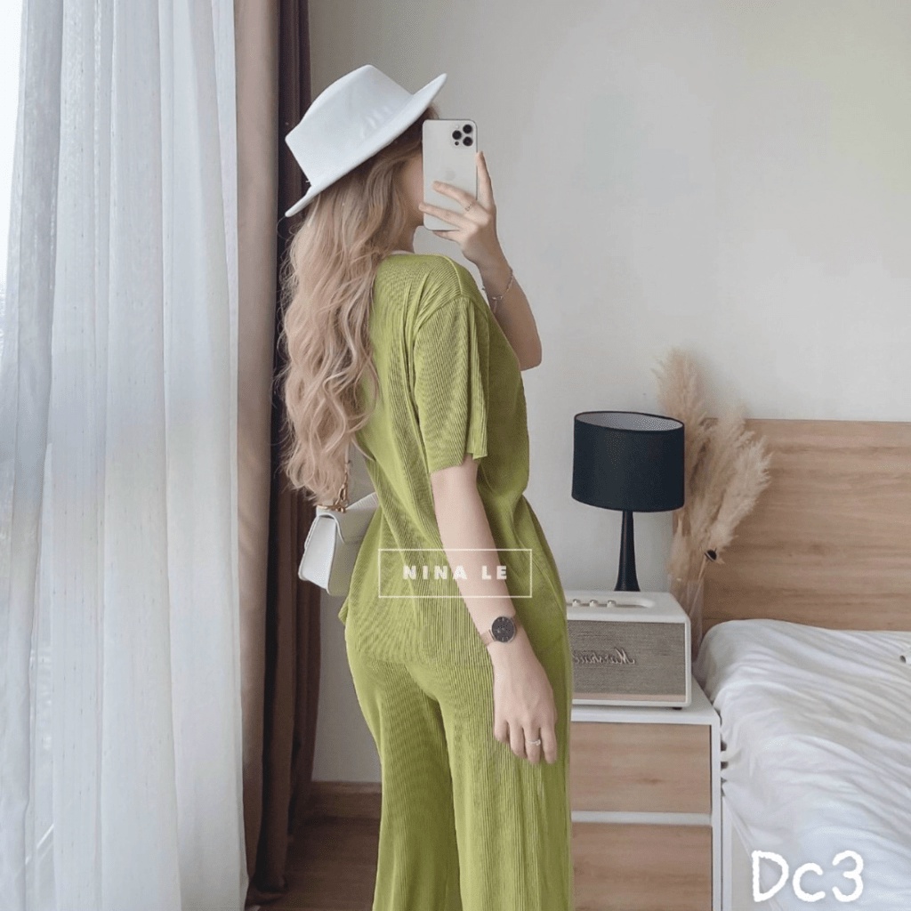 MẪU HOT SÉT BỘ NỮ THUN GÂN KIỂU FORM SUÔNG DỄ MẶC CHE KHUYẾT ĐIỂM CHO CÁC NÀNG