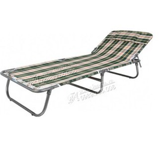 Giường bố xếp vải cao cấp, giường xếp 2 trong 1 nằm ngồi GIB752