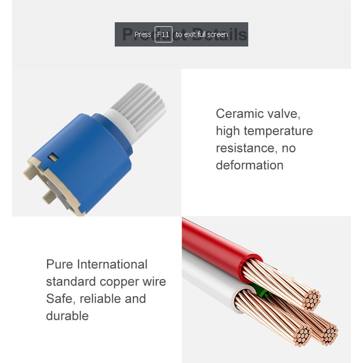 Vòi nước nóng tức thì Xiaomi HD-JRSL T02