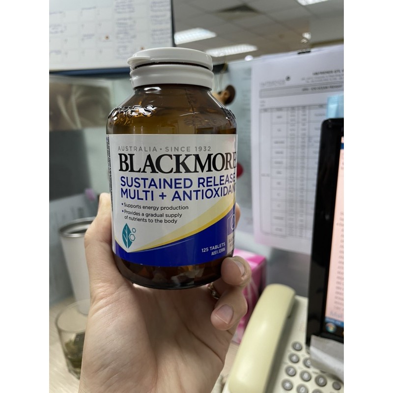 VIÊN UỐNG VITAMIN TỔNG HỢP BLACK MORE CÓ CHỨA CHẤT CHỐNG OXY HÓA VÀ THẢI ĐỘC | BigBuy360 - bigbuy360.vn