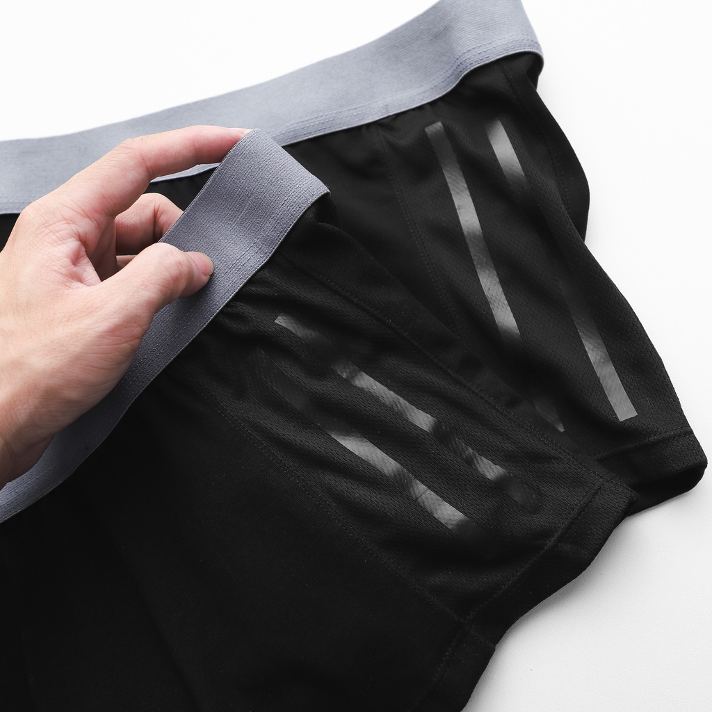 Quần boxer cotton, sịp đùi nam HEBOZ 2M co giãn thoải mái, mềm mại thoáng khí - 00000770