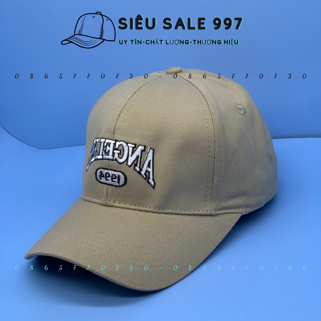 NÓN KẾT NAM NỮ THÊU ANGELES 1994 MẪU MỠI HOT THỜI TRANG SIÊU ĐẸP UNISEX FORM ĐẸP