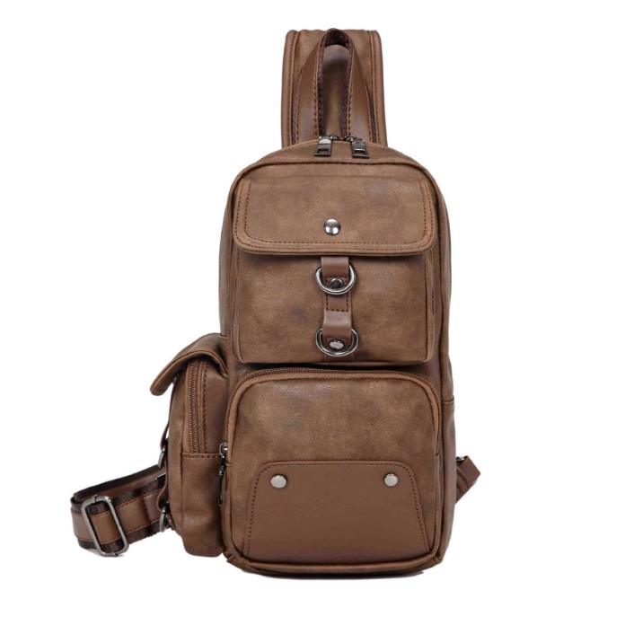 Túi đeo chéo đeo ngực nam thông minh đa chức năng thời trang cao cấp phong cách cá tính