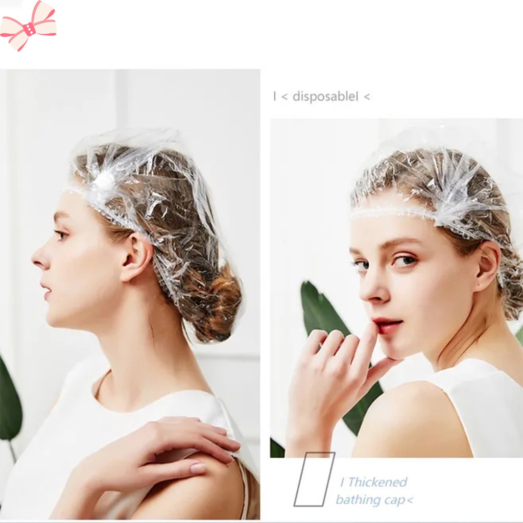 Set 100 Mũ Tắm Trùm Đầu Sử Dụng Một Lần