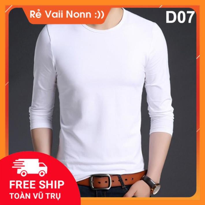 ❤️FREESHIP❤️ Áo thu đông nam dài tay cổ tròn dáng body thời trang | BigBuy360 - bigbuy360.vn