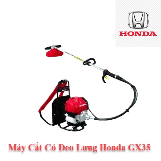 Máy cắt phát cỏ đeo lưng cần mềm cầm tay làm vườn Honda UMR435T động cơ 4 thì đa năng giá rẻ