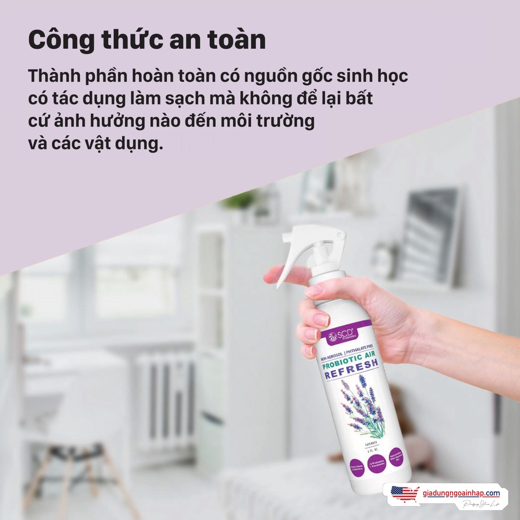 Chai xịt làm sạch không khí Probiotic All Purpose Cleaner