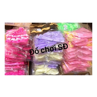 combo 5 đầm búp bê tặng 5 đôi giầy
